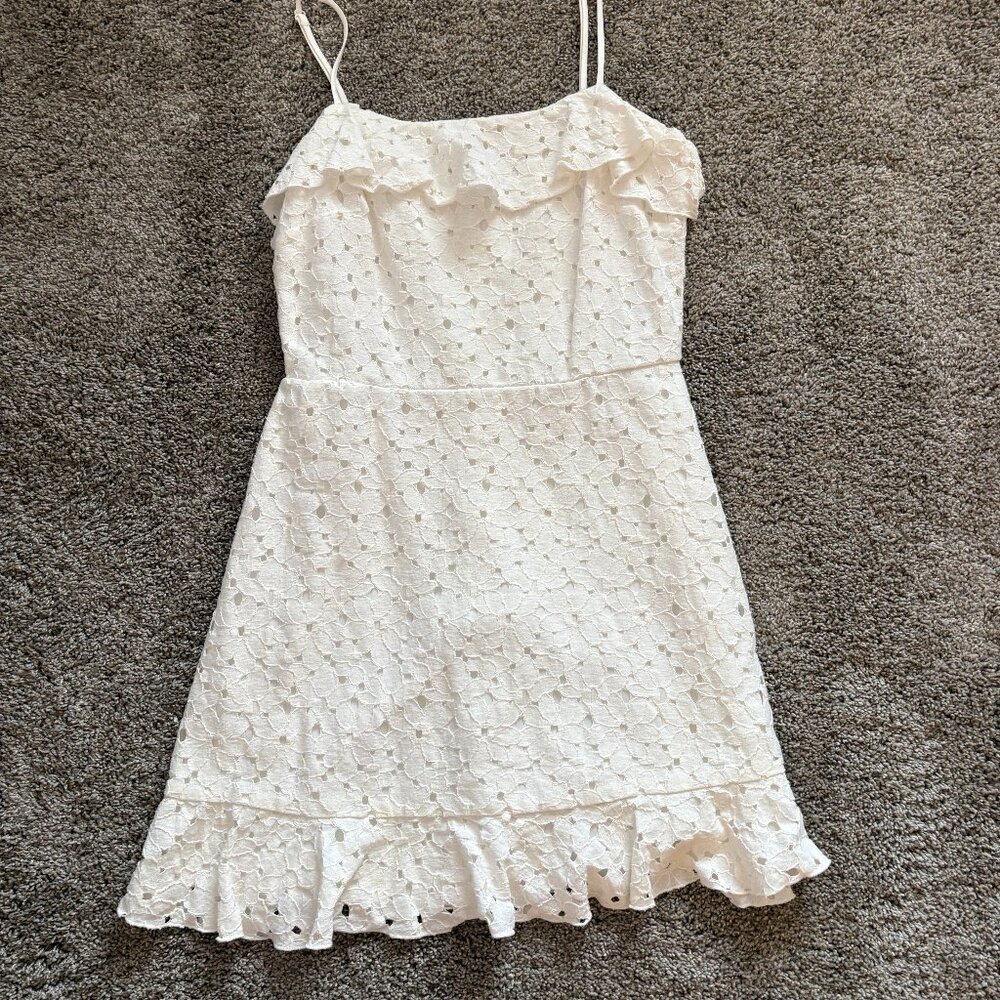 Altar’d State White Floral Dress Size S
